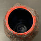 Otto Keramik Ceramic Fat Lava Vase West German Pottery