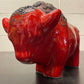 Otto Keramik Ceramic Bull West German Pottery Fat Lava