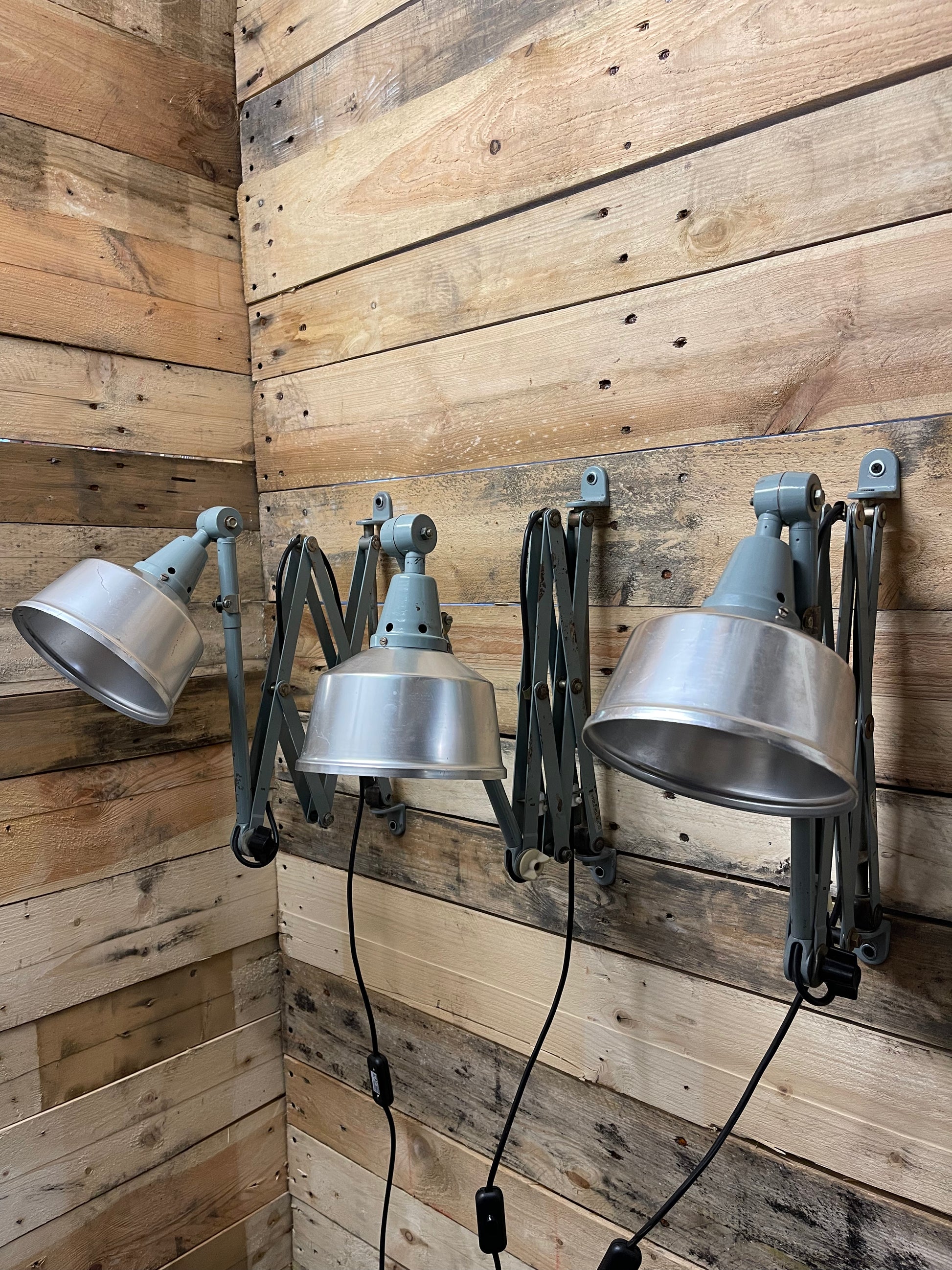 1950s Scissor Lamps By Curt Fischer For Midgard www