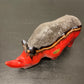 Exclusive Otto Keramik Ceramic Rhino West German Pottery Fat Lava