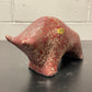 Otto Keramik Ceramic Bull West German Pottery Fat Lava