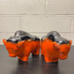 Otto Keramik Ceramic Bull West German Pottery Fat Lava