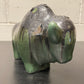 Otto Keramik Ceramic Bull West German Pottery Fat Lava