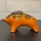 Otto Keramik Ceramic Bull West German Pottery Fat Lava
