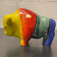 Otto Keramik Ceramic Bull West German Pottery Fat Lava
