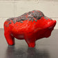Otto Keramik Ceramic Bull West German Pottery Fat Lava