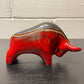 Otto Keramik Ceramic Bull West German Pottery Fat Lava
