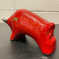 Otto Keramik Ceramic Bull West German Pottery Fat Lava