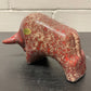 Otto Keramik Ceramic Bull West German Pottery Fat Lava
