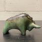 Otto Keramik Ceramic Bull West German Pottery Fat Lava