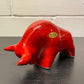Otto Keramik Ceramic Bull West German Pottery Fat Lava