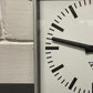 Czech Industrial 1960s Square Factory Clocks By Pragotron