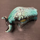 Otto Keramik Ceramic Bull West German Pottery Fat Lava