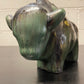 Otto Keramik Ceramic Bull West German Pottery Fat Lava