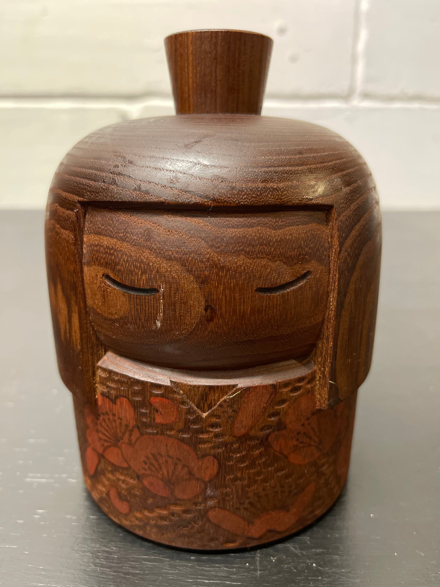 Exclusive Rare Japanese Creative Kokeshi Doll By Sanpei Yamanaka